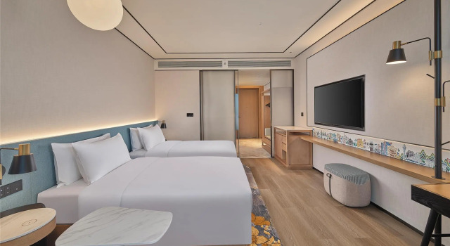 Двухместный номер Standard с красивым видом из окна Hilton Guangzhou Baiyun Airport Terminal 3