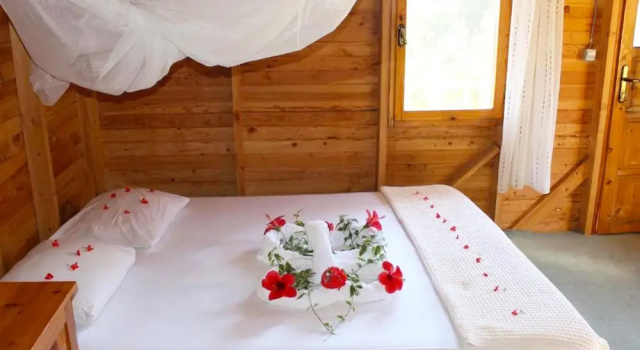 Двухместный номер Deluxe с видом на море Fullmoon Camp