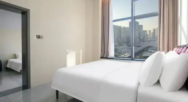 Двухместный семейный люкс Haisiyue Island Apartment（ Guangzhou Yuzhu Port Sanxi Subway Station Store）