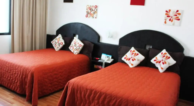 Четырёхместный номер Standard Hi Hotel Impala Queretaro