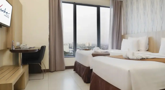 Camera Executive con vista sulla città Vasaka Hotel Jakarta Managed by Dafam