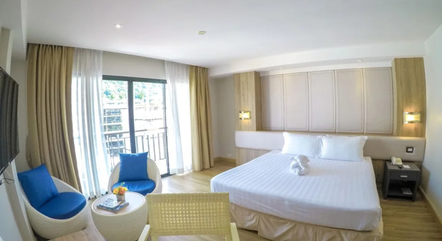 Двухместный номер Deluxe с частичным видом на море Hiran Residence