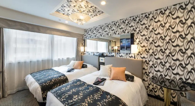 Двухместный номер Deluxe APA Hotel Osaka Umeda