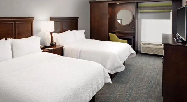 Двухместный номер для гостей с ограниченными возможностями Hampton Inn & Suites Houston-Medical Center-NRG Park