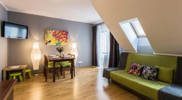 Апартаменты c 1 комнатой с балконом Apart-Styl Apartamenty Zakopane- Brzozowa, Centrum miasta