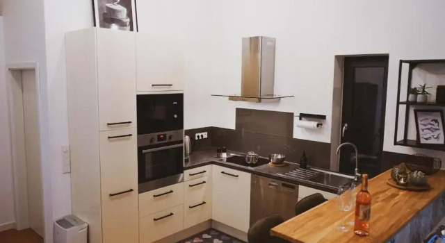Апартаменты Stilvolles City-Loft mit privatem Whirlpool