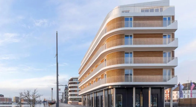 Двухместный номер Standard с балконом и с панорамным видом THE LIBERTY Hotel Bremerhaven BW Signature Collection