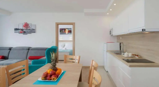 Апартаменты c 1 комнатой с видом на море Villa Charlotte