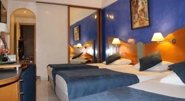 Standart üç kişilik oda Hotel Mounia