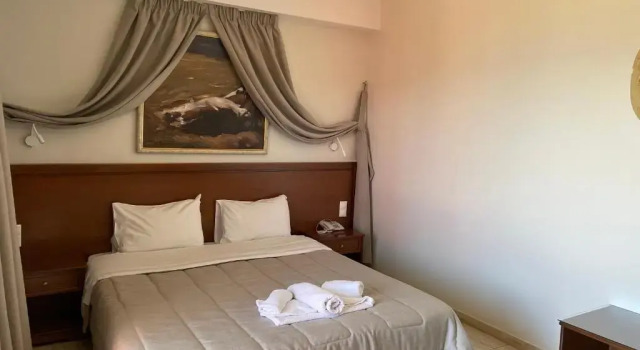 Klasický Dvoulůžkový s manželskou postelí pokoj Aristotelis Hotel
