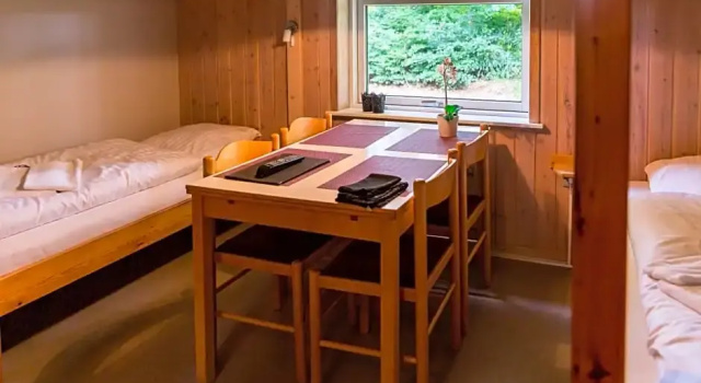 Четырёхместный семейный коттедж Ansager Hotel og Hytteby