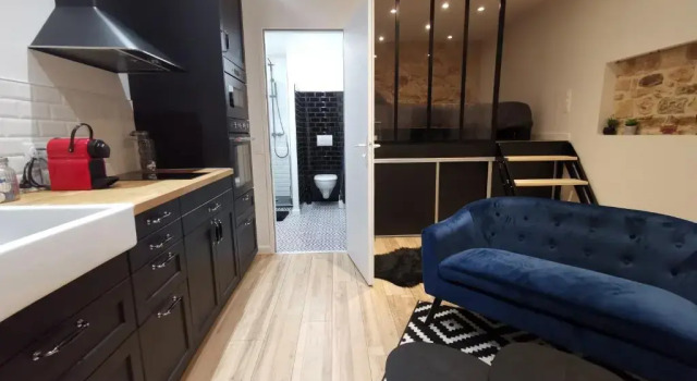 Апартаменты Studio Atypique Immeuble de 1820 (Adults Only)
