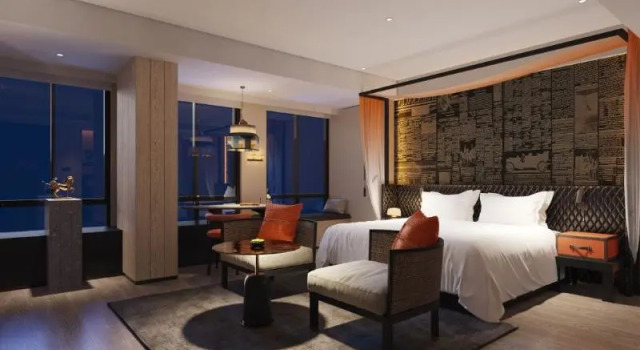 Двухместный номер Luxury Arthur Hotel Luogang Xiangang Metro Guangzhou