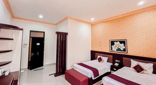 Deluxe Twin room Zamzam Hotel and Convention Batu Powered by Archipelago