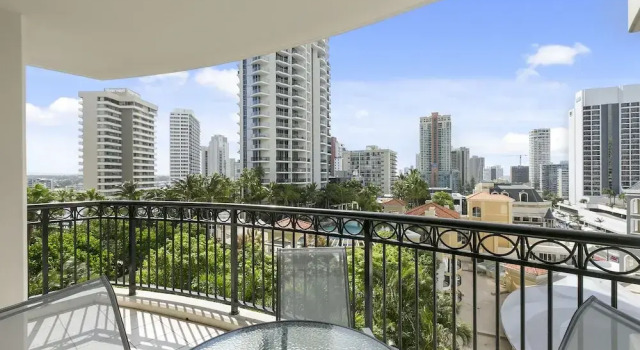 Апартаменты с 2 комнатами с балконом Chevron Renaissance - HR Surfers Paradise