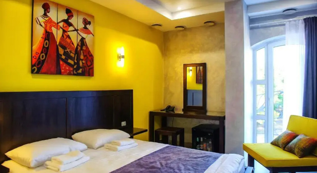Трёхместный номер Standard с балконом Gaudi stylish hotel