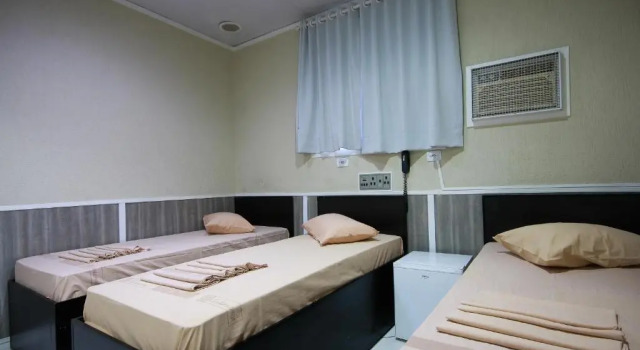 Трёхместный номер Standard Calamares Hotel São Caetano by Rede Único