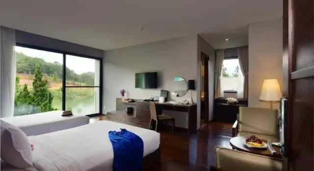Двухместный номер Deluxe Terracotta Hotel & Villa Tuyen Lam Lake Dalat