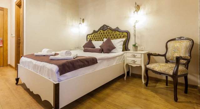 Двухместный номер Deluxe c 1 комнатой с видом на сад Orchis Hotel
