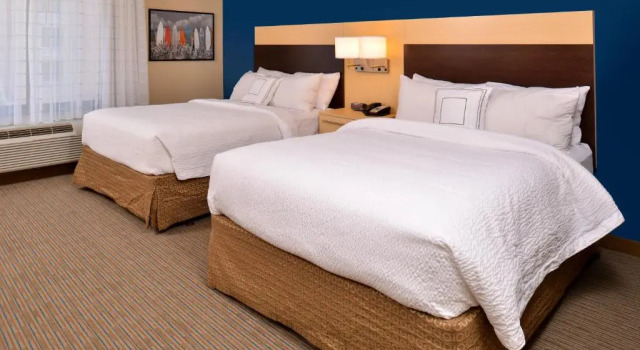 Четырёхместная студия TownePlace Suites Wilmington Wrightsville Beach