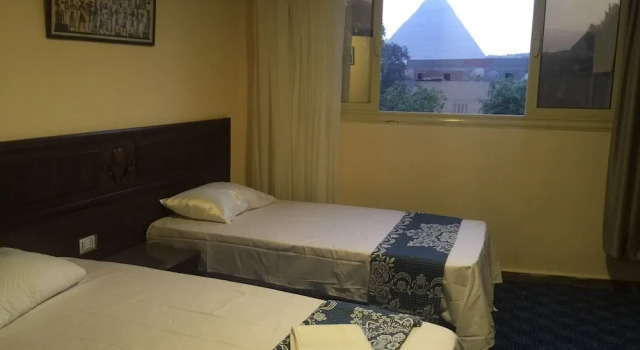 Студия Sky Pyramids View Inn
