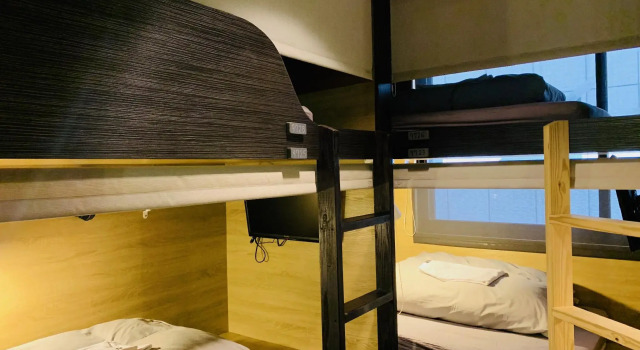 Vuode makuusalissa (naisten makuusali) Work Inn TPE - Hostel