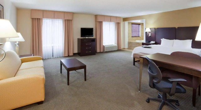 Двухместная студия Hampton Inn & Suites Lino Lakes