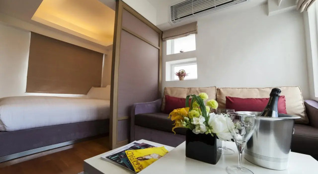 Mier Serviced Apartments, Rezerwuj Apartament Mid-Levels Hongkong, w pobliżu Mid-Levels Escallator