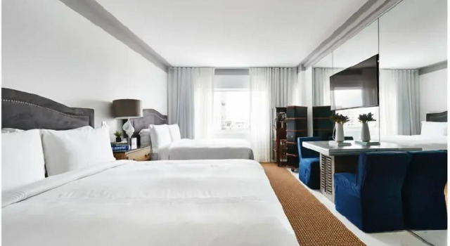 Четырёхместный номер Nautilus Sonesta Miami Beach