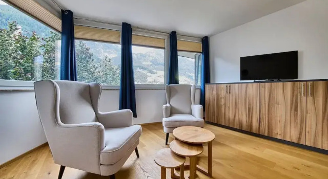 Апартаменты Classic с балконом и с видом на горы Appartement Traumblick