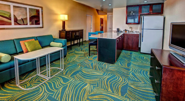 Двухместный люкс c 1 комнатой SpringHill Suites Norfolk Old Dominion University