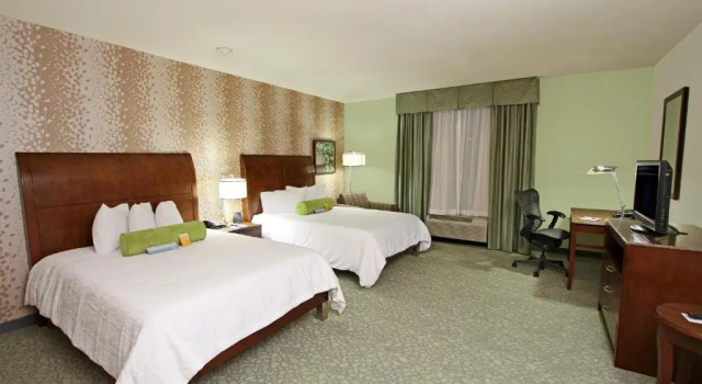 Четырёхместный номер Deluxe Hilton Garden Inn Covington