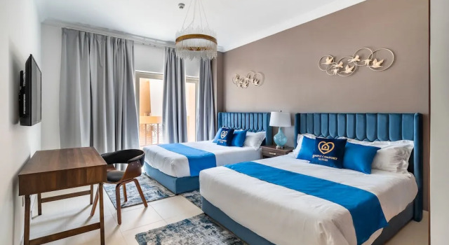 GLOBALSTAY. Sarai Apartments on the Beach, Забронировать Апартаменты/квартира Дубай Эмират Дубай, рядом с Станция монорельсовой дороги Palm Atlantis