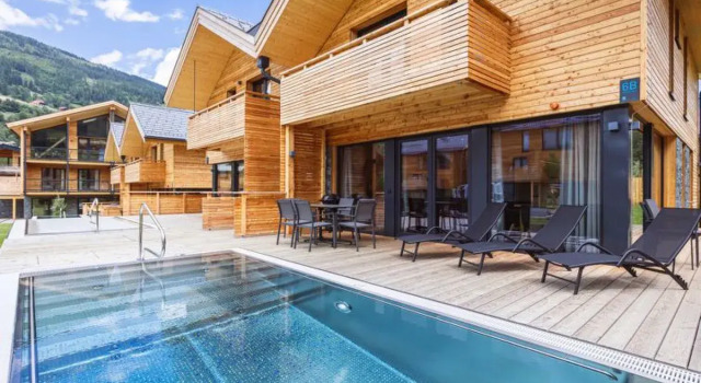 #6a mit Sauna & Pool, 预订 酒店 穆劳附近圣洛伦岑 Kreischberg