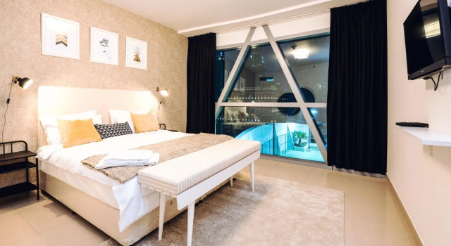 One Perfect Stay - Park Tower, Забронировать Отель Район торговых центров , рядом с Дубайский аквариум
