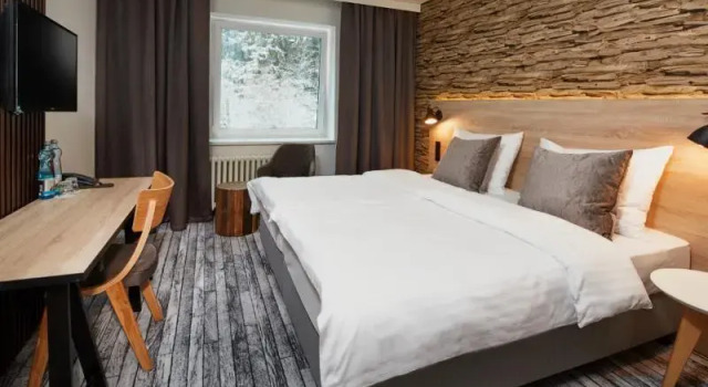 Двухместный номер Standard с балконом и с красивым видом из окна OREA Resort Horizont Šumava