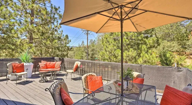 Коттедж с 4 комнатами Luxe Timberland Villa w/ Lake Arrowhead Access