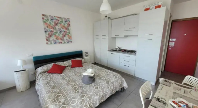Студия с видом на море Rosato Sea View Apartment