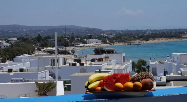 Студия с балконом и с видом на море Hotel Hara