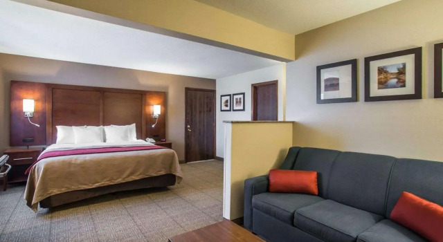 Двухместный люкс Quality Inn & Suites Boonville - Columbia