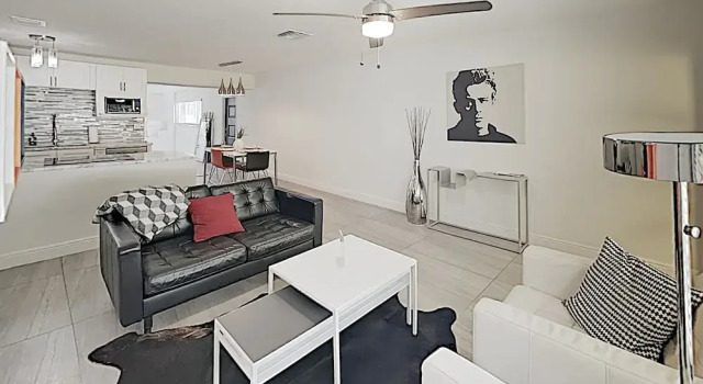 New Listing! Modern Art Haven W/ Pool - Near Beach 3 Bedroom Home