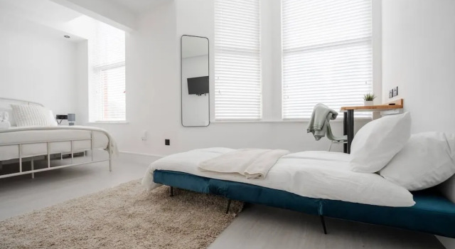 Private Ensuite Minifridge Desk Free Parking, Reserva ahora Apartamento Liverpool Merseyside