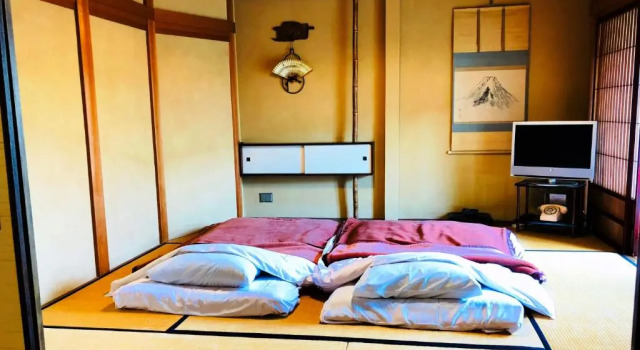 Двухместный Japanese-Style room Ryokan Kaminaka