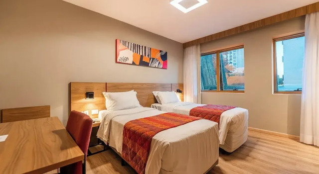 Номер Deluxe Hotel Laghetto Stilo Higienópolis