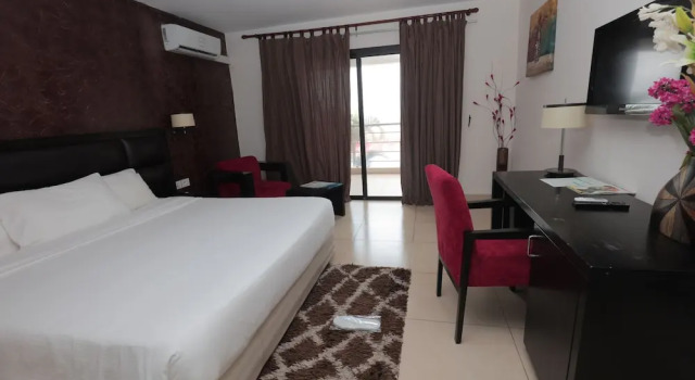 Номер Deluxe с балконом и с видом на море Hotel Palm Beach