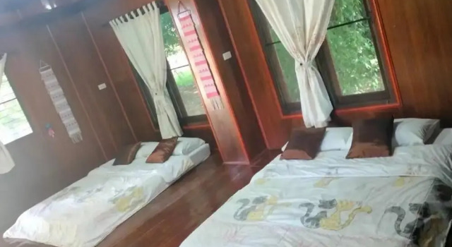 Четырёхместный семейный номер Standard Homhug Resort