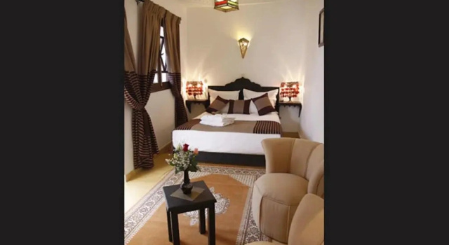 Трёхместный люкс с видом на внутренний двор Riad Shaloma