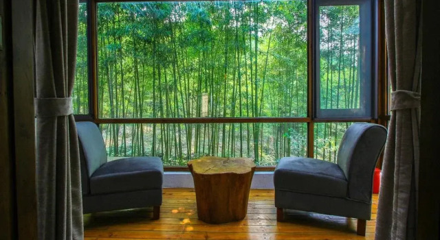 Mogan Mountain Lexi Zhuwu Inn, Boek Hotel Huzhou Zhejiang