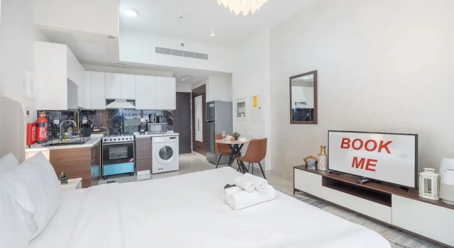 Студия Magnificent and Elegant Studio in Al Barsha South