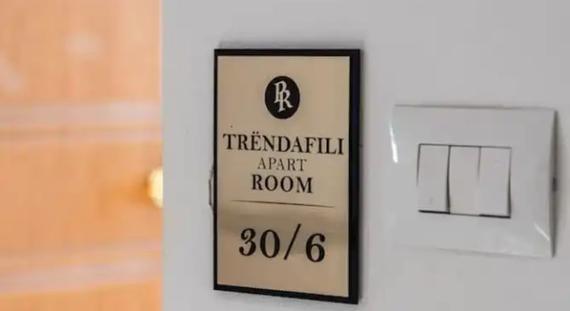 Stylish Studio With Spacious Balcony -trendafili, Rezervați Apartament Plazhi San Pietro Lezhë